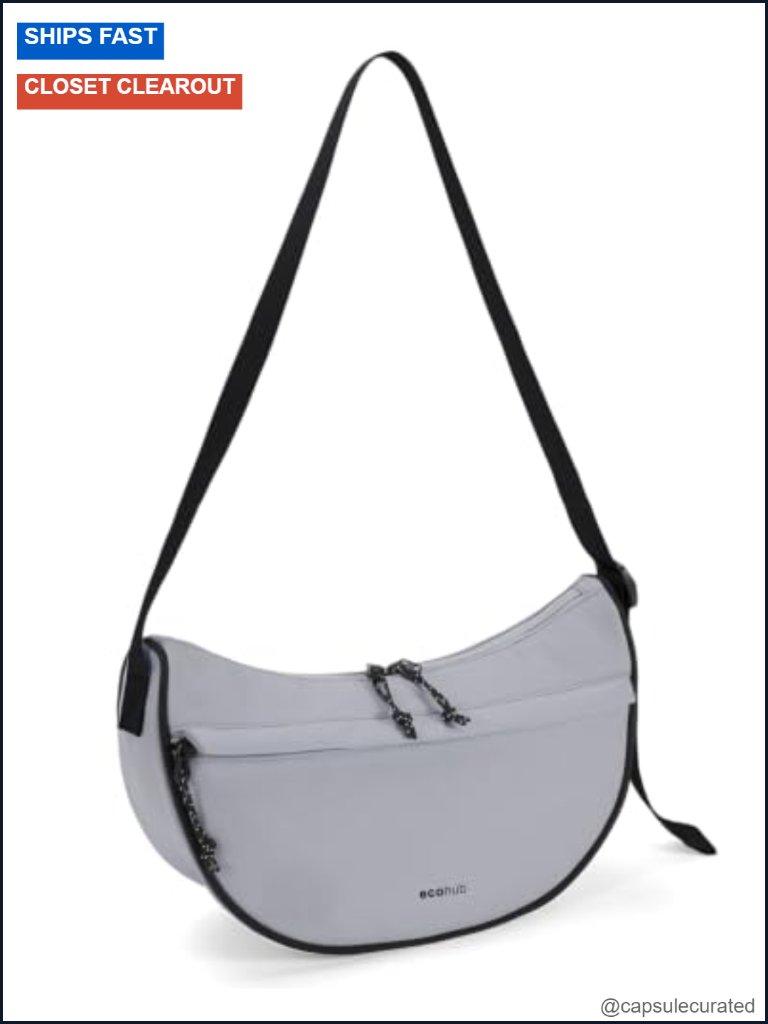 Anti Theft Crossbody Bag Lightweight Nylon Rfid Pocket Adjustable Strap